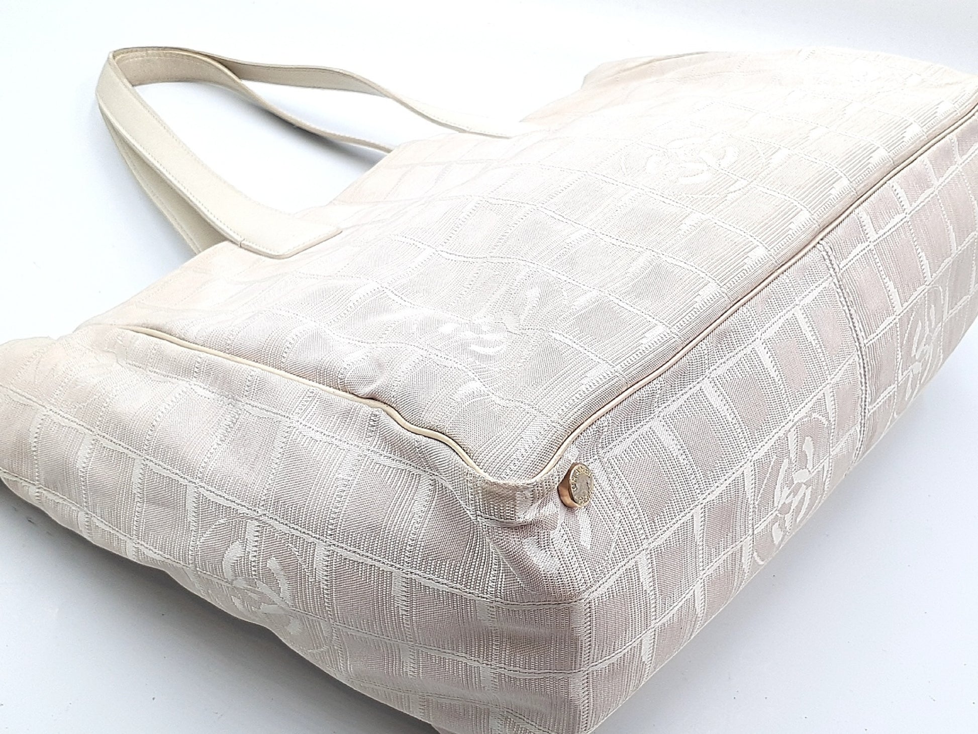 CHANEL New Travel Line New Travel Line 3-Piece Tote Bag Set with Stickers