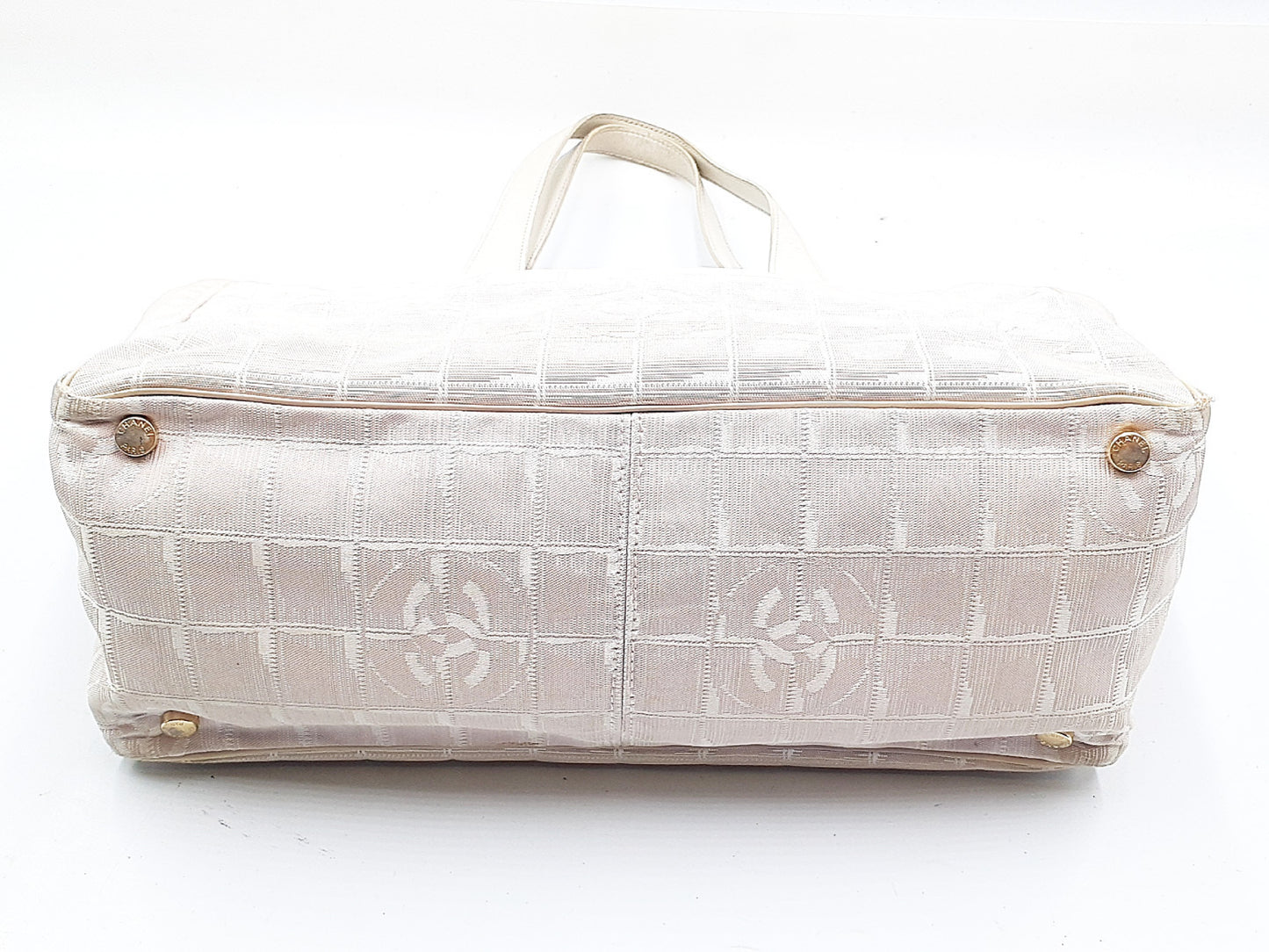 CHANEL New Travel Line New Travel Line 3-Piece Tote Bag Set with Stickers