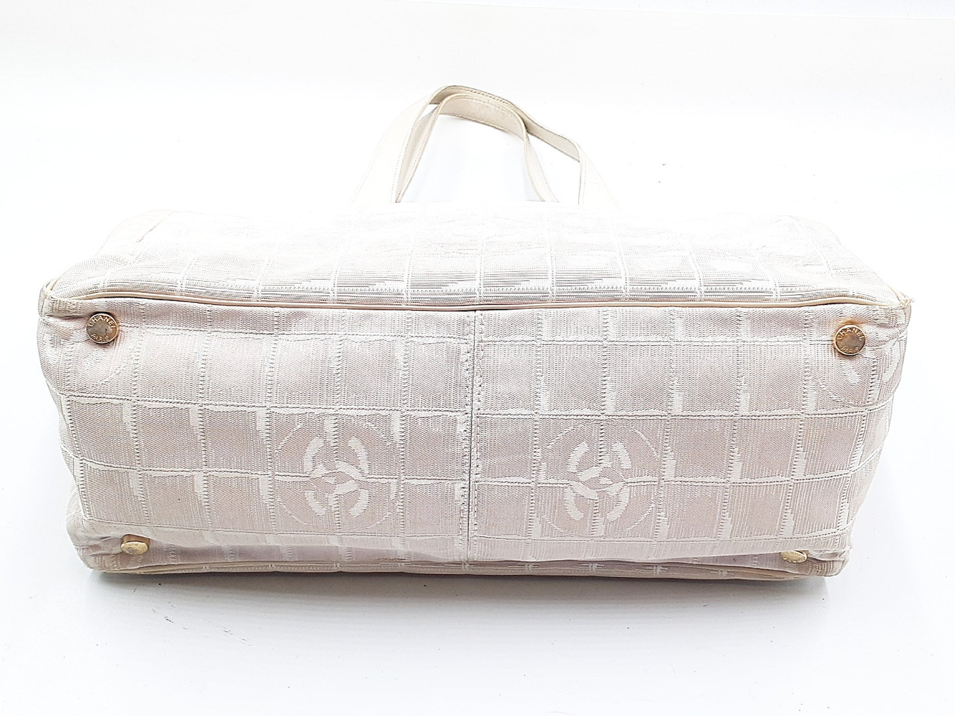 CHANEL New Travel Line New Travel Line 3-Piece Tote Bag Set with Stickers