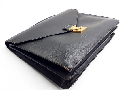 LOUIS VUITTON Epi 2-Piece Set Epi Conseiller Business Bag Black Business Bag