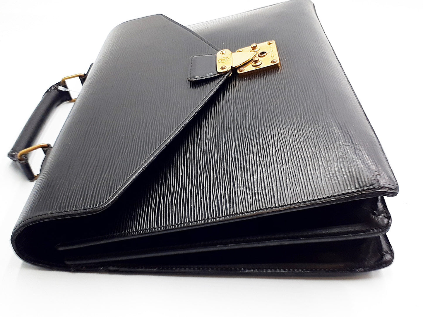 LOUIS VUITTON Epi 2-Piece Set Epi Conseiller Business Bag Black Business Bag