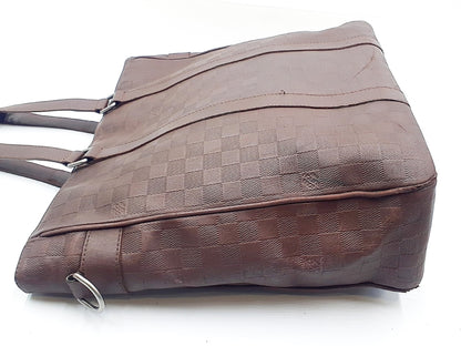 LOUIS VUITTON Damier Infini Damier Infini Tadao Meteor Tote Bag