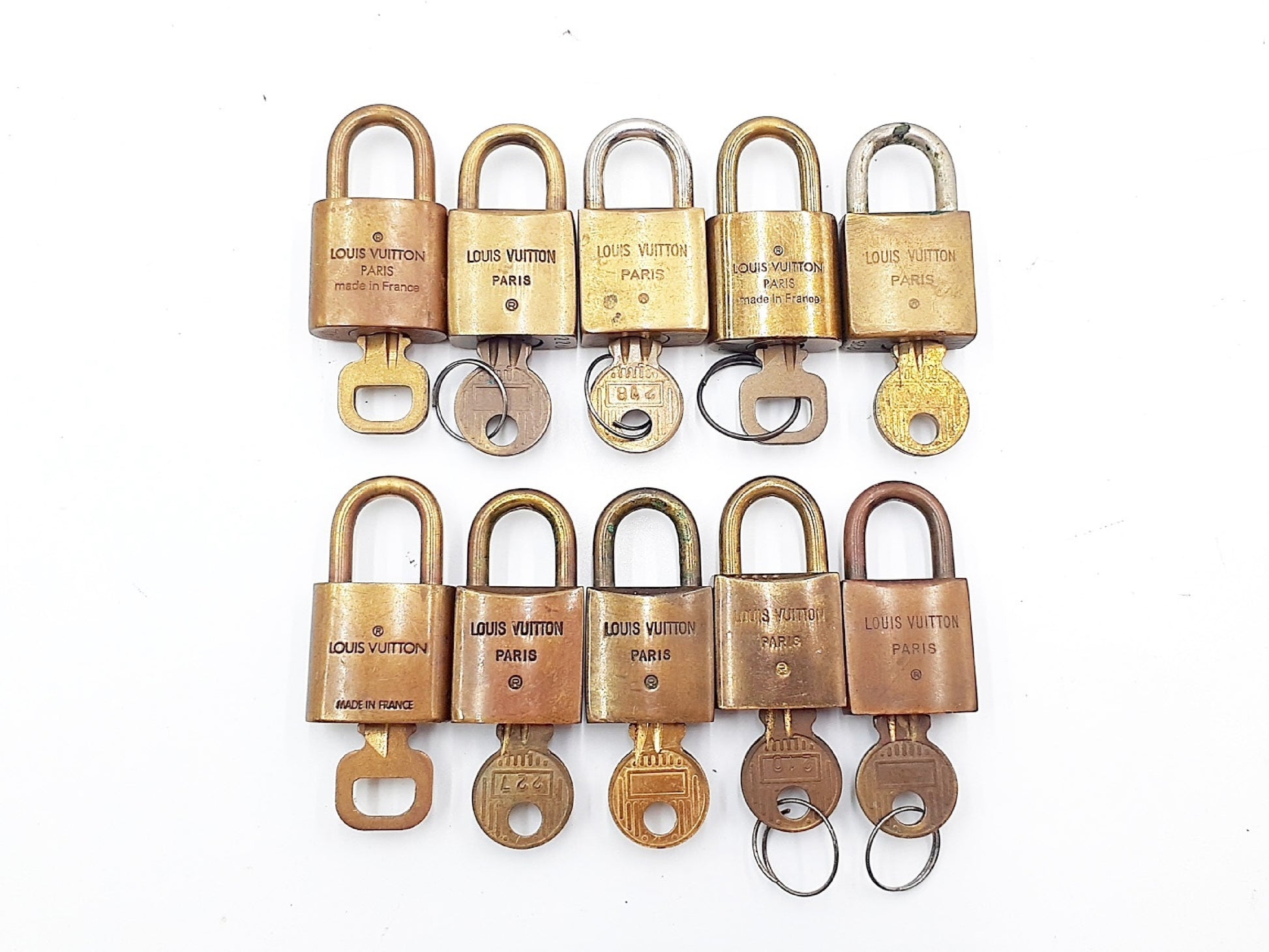 LOUIS VUITTON Padlock 10-Piece Set Other Accessories