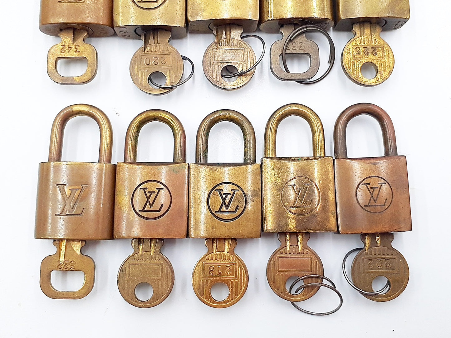 LOUIS VUITTON Padlock 10-Piece Set Other Accessories