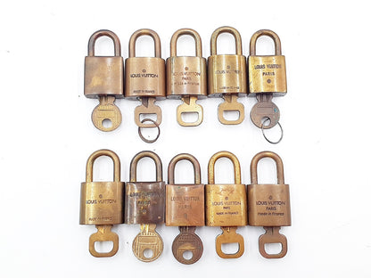 LOUIS VUITTON Padlock 10-Piece Set Other Accessories