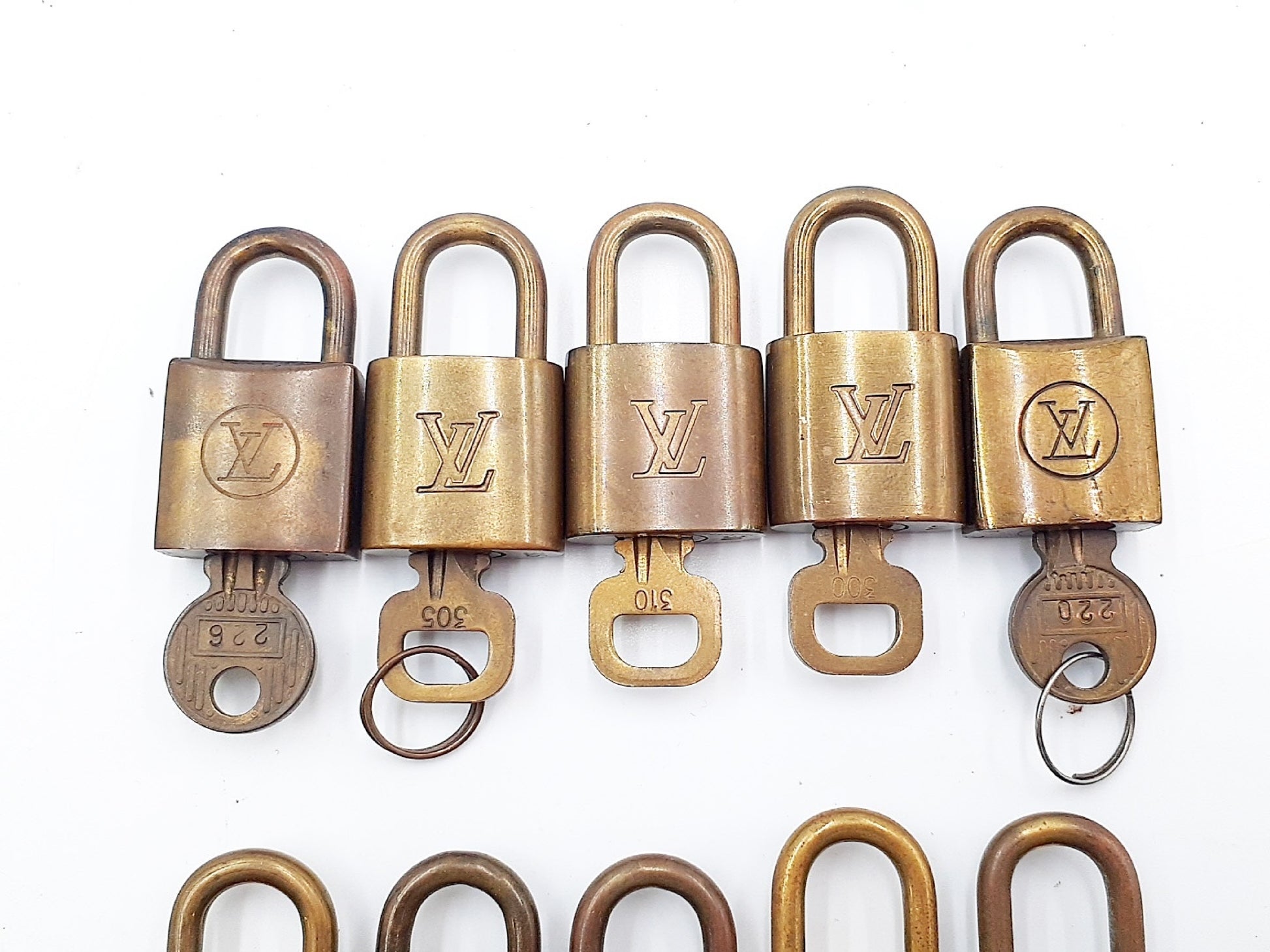 LOUIS VUITTON Padlock 10-Piece Set Other Accessories
