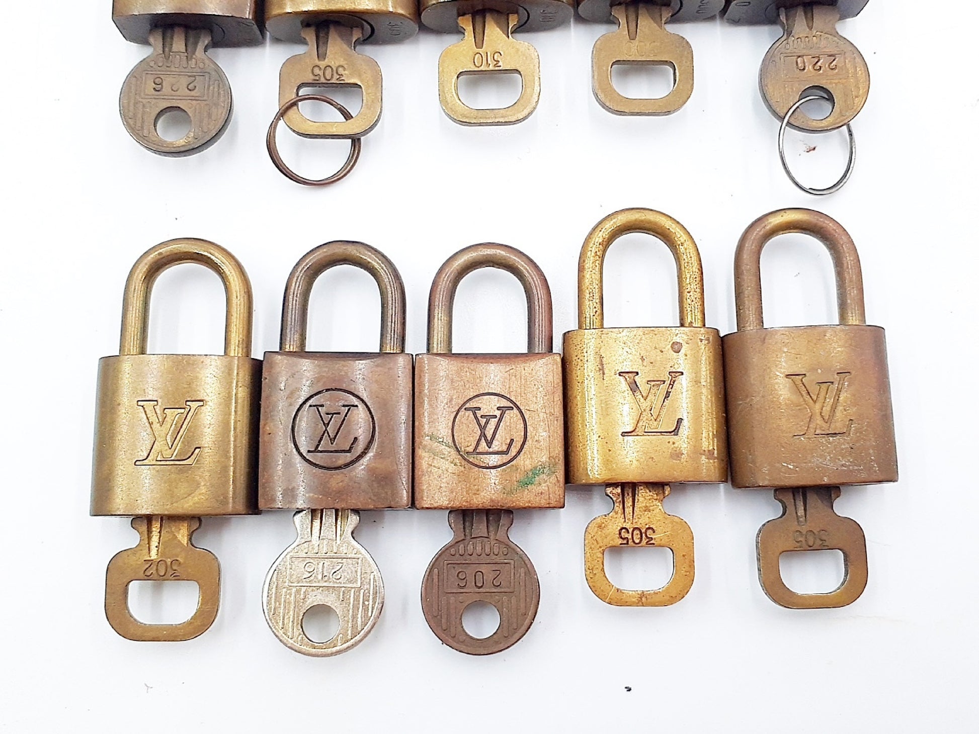 LOUIS VUITTON Padlock 10-Piece Set Other Accessories