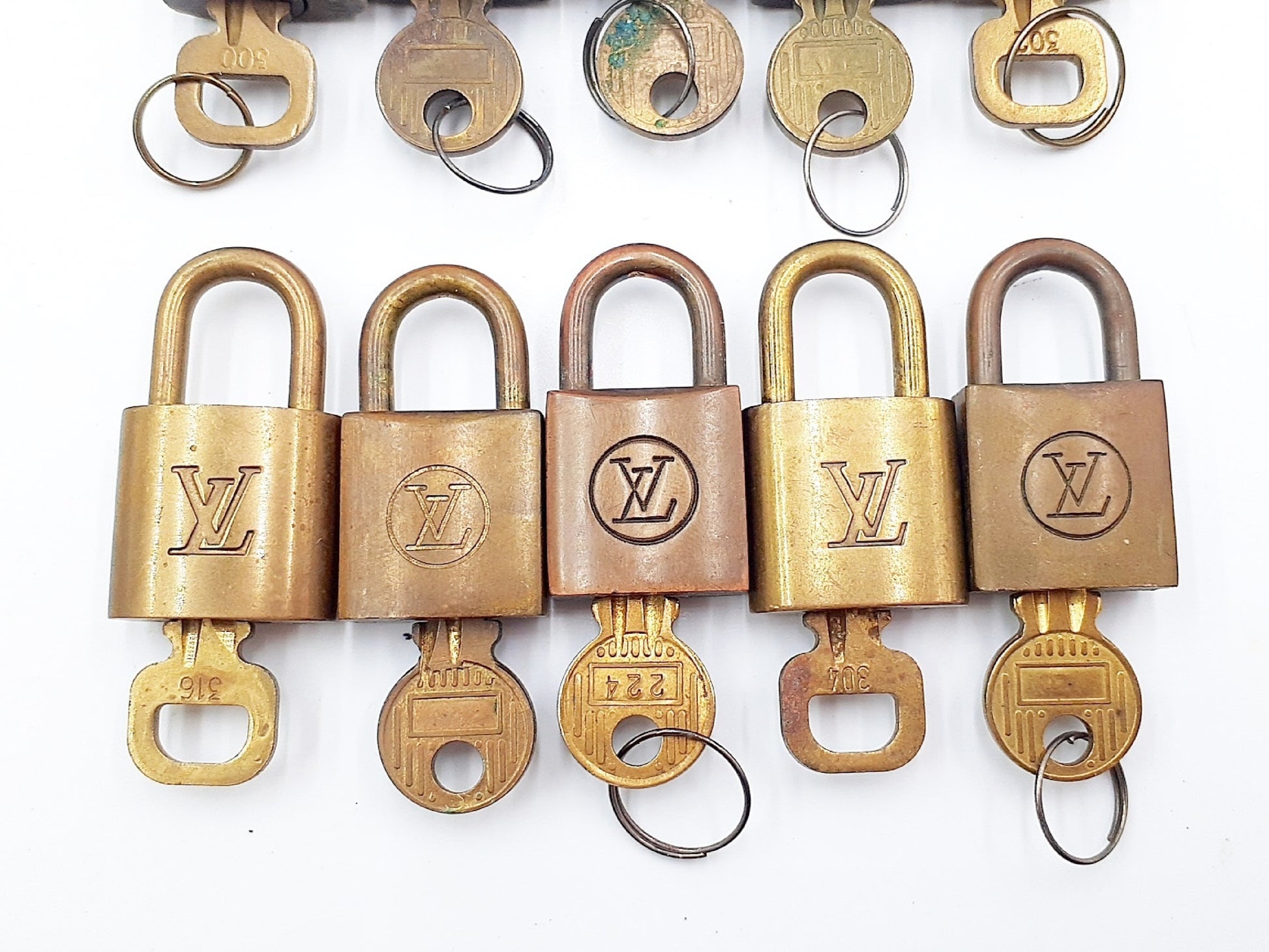 LOUIS VUITTON Padlock 10-Piece Set Other Accessories