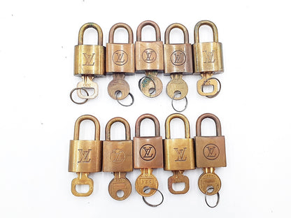 LOUIS VUITTON Padlock 10-Piece Set Other Accessories
