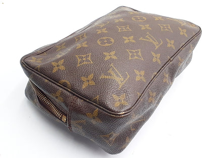 LOUIS VUITTON Monogram 3-Piece Set: Monogram True Toilet 28, True Toilet 23, and Second Bag