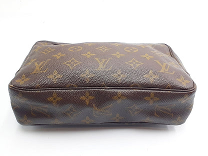 LOUIS VUITTON Monogram 3-Piece Set: Monogram True Toilet 28, True Toilet 23, and Second Bag