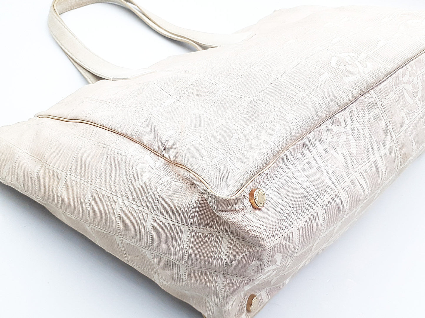 CHANEL New Travel Line New Travel Line 3-Piece Tote Bag Set with All Stickers