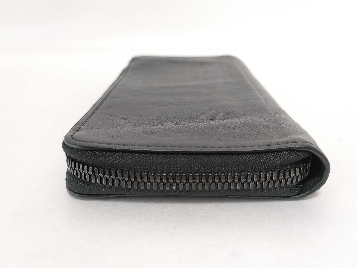 LOUIS VUITTON Monogram Shadow Zippy Wallet Vertical Long Wallet Wallet