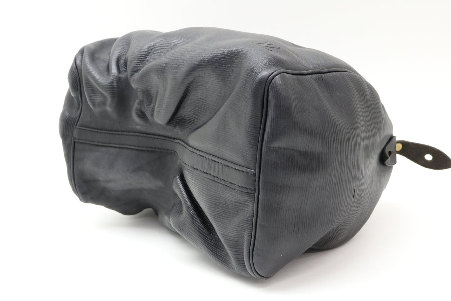 LOUIS VUITTON Epi Noir Speedy 30 Handbag