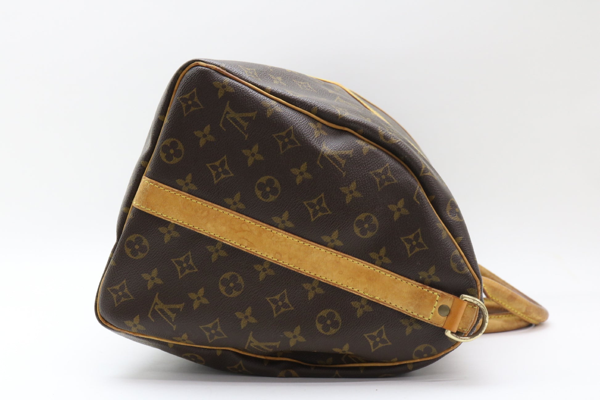 LOUIS VUITTON Monogram Keepall Bandouliere 55 Boston Bag