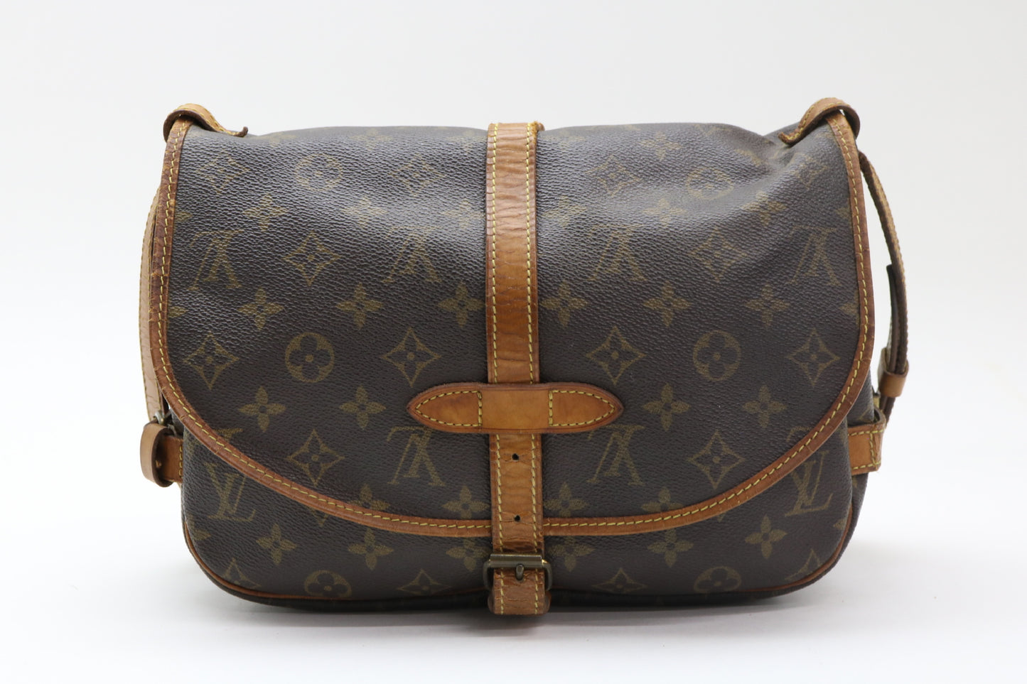 LOUIS VUITTON Monogram Saumur Shoulder Bag