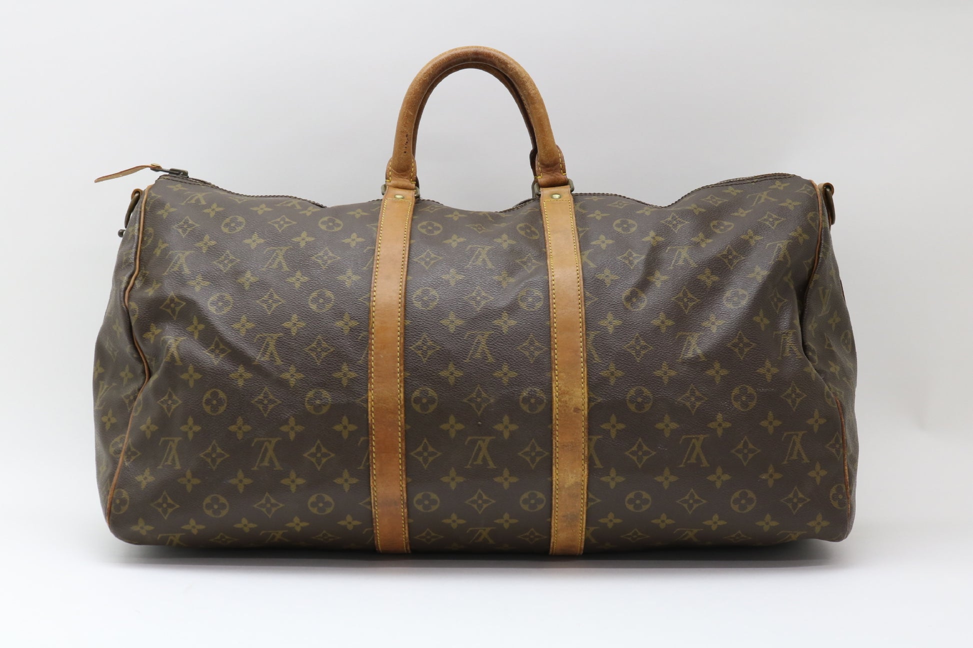 LOUIS VUITTON Monogram Keepall Bandouliere 55 2-Way Boston Bag