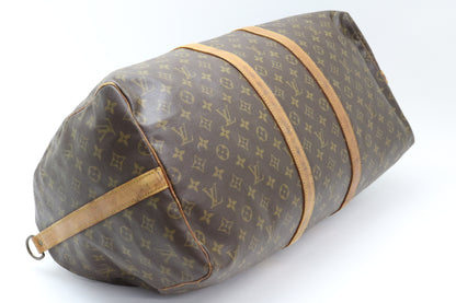 LOUIS VUITTON Monogram Keepall Bandouliere 55 2-Way Boston Bag