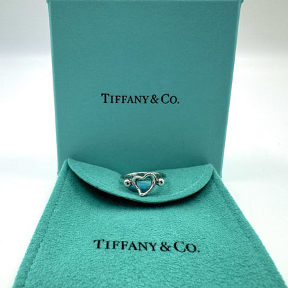 Tiffany & Co. Heart Motif Ring 925 Ring