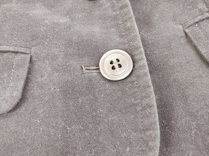 BURBERRY BLUE LABEL Velour Nova Check Black Outer Jacket