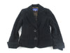 BURBERRY BLUE LABEL Velour Nova Check Black Outer Jacket