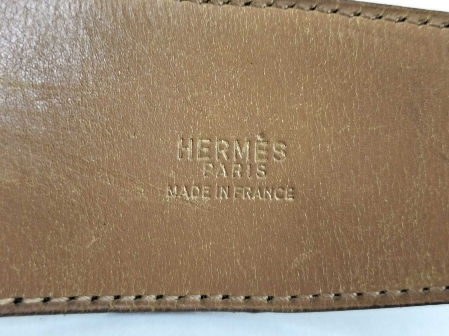 HERMES Hermes 〇H engraved belt