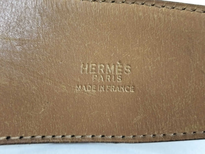 HERMES Hermes 〇H engraved belt