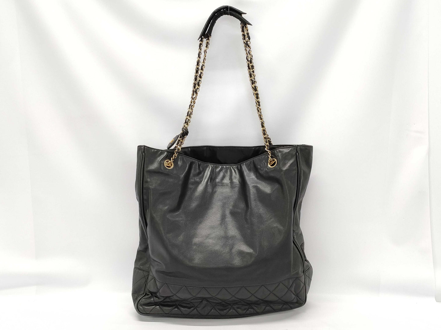 CHANEL Chain Shoulder Lambskin Shoulder Bag