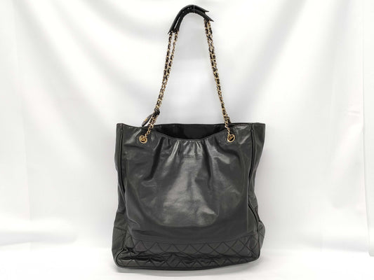 CHANEL Chain Shoulder Lambskin Shoulder Bag