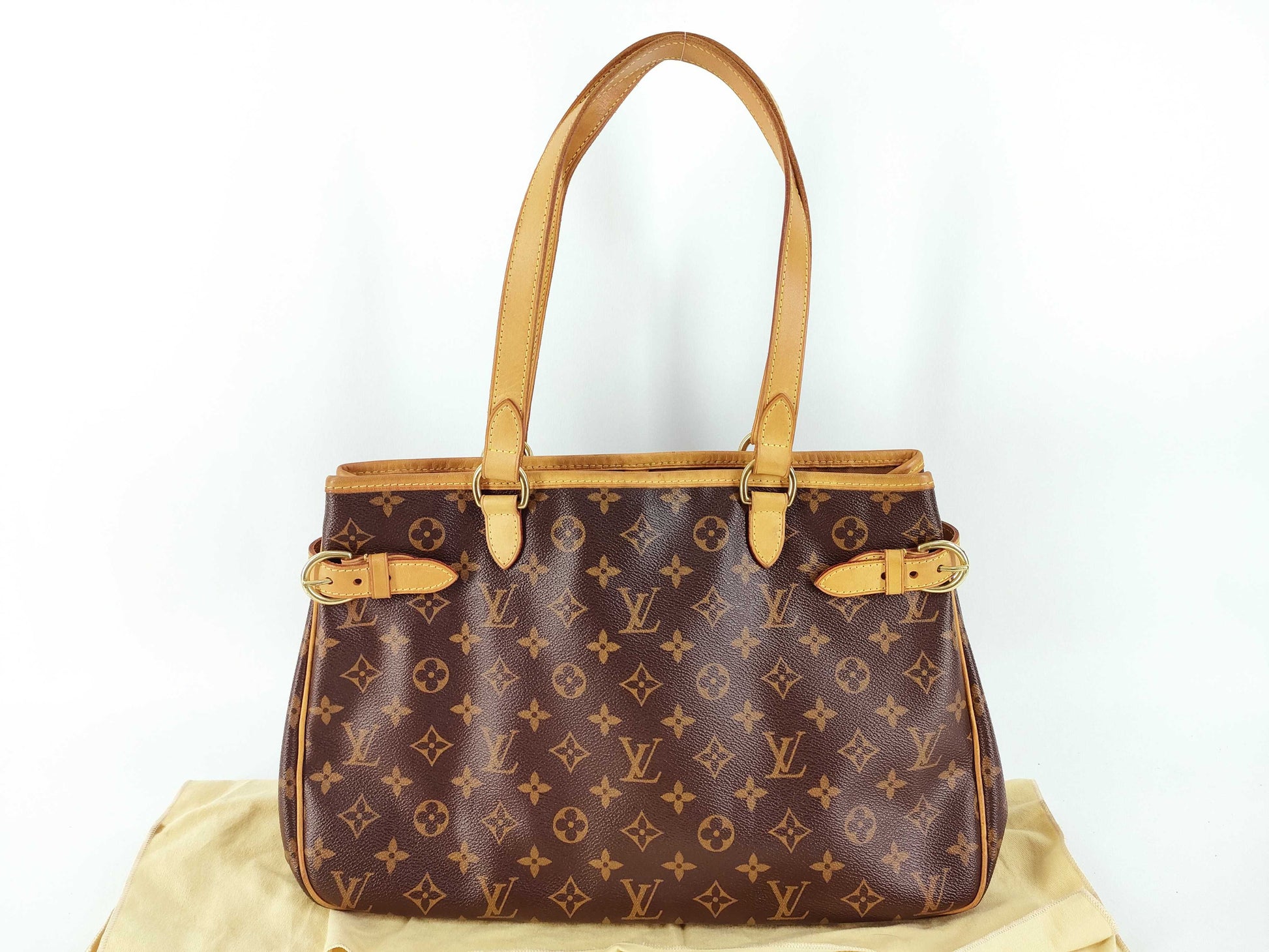 LOUIS VUITTON Monogram Batignolles Horizontal Tote Bag M51154