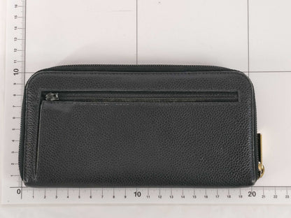 Chanel Caviar Leather Wallet with Coco Mark, Black