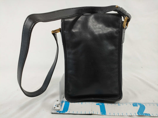 LOEWE Anagram Logo Leather Shoulder Bag