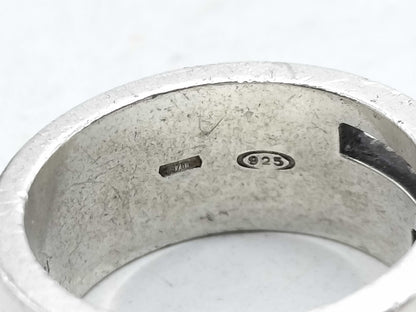 GUCCI SV925 Ring, 6.9g, Size 49
