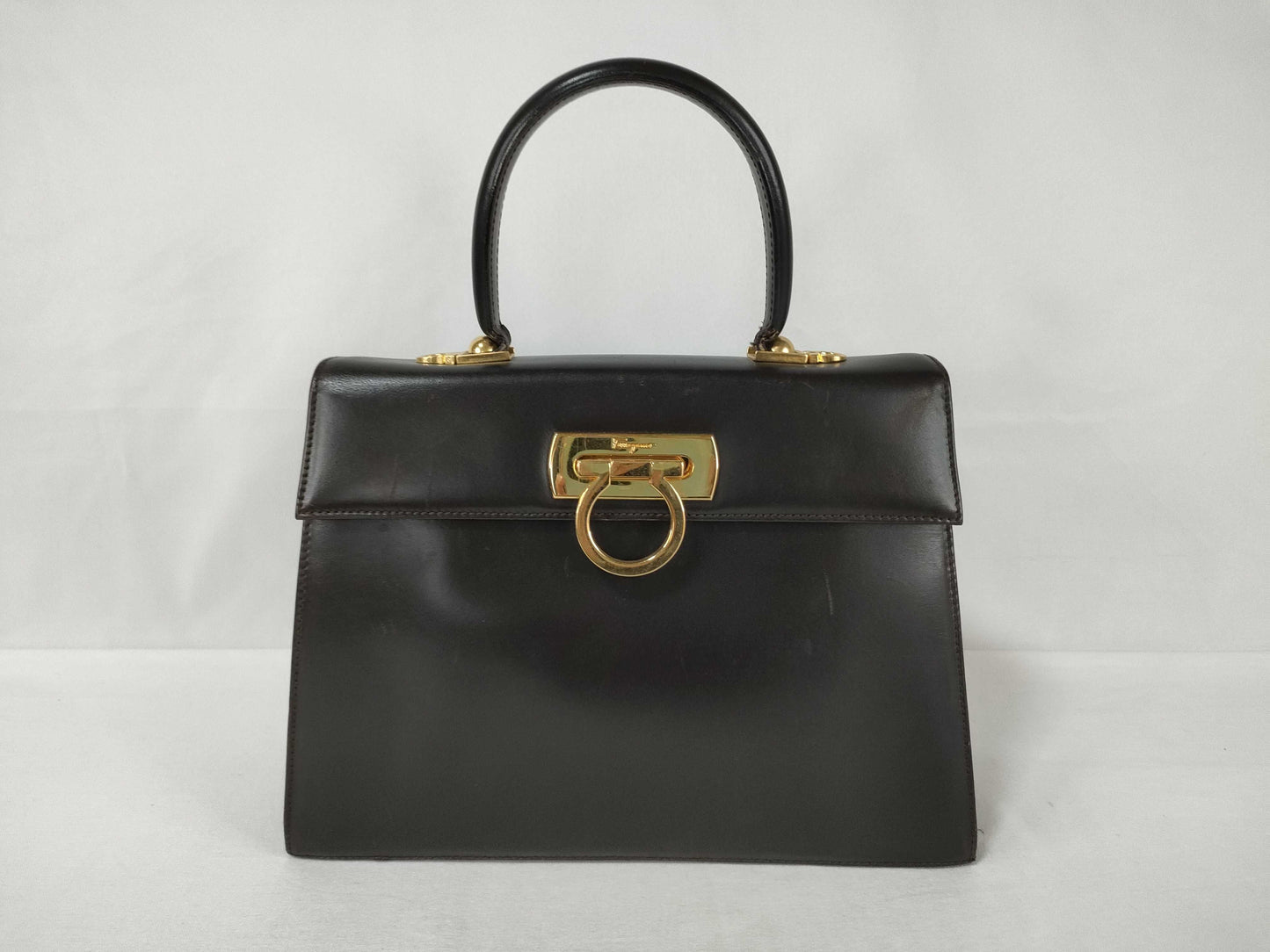 Salvatore Ferragamo Gancini handbag, Salvatore Ferragamo Gancini formal handbag