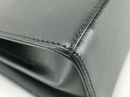 Salvatore Ferragamo Gancini Ferragamo Gancini Shoulder Bag Black Handbag