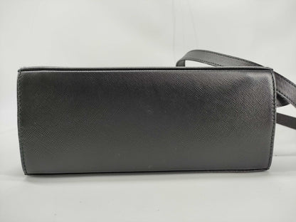 Salvatore Ferragamo Gancini Ferragamo Gancini Shoulder Bag Black Handbag