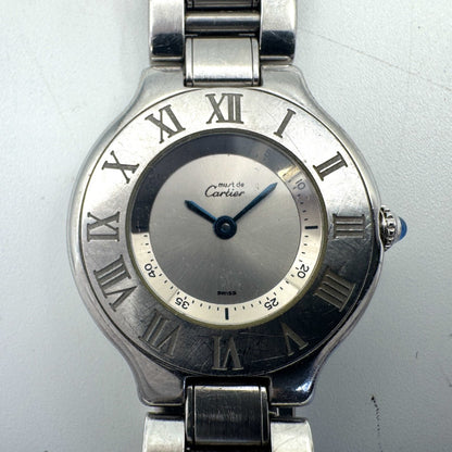 Cartier Must 21 W10109T2 1340PL223083 Quartz Women's Watch