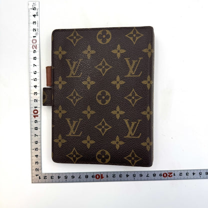 LOUIS VUITTON Monogram Agenda MM Notebook Cover
