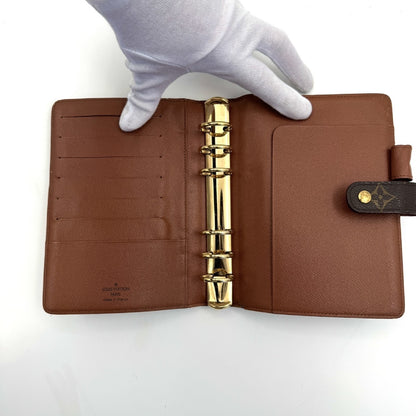 LOUIS VUITTON Monogram Agenda MM Notebook Cover