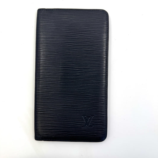 LOUIS VUITTON Epi Epi Wallet Black Wallet