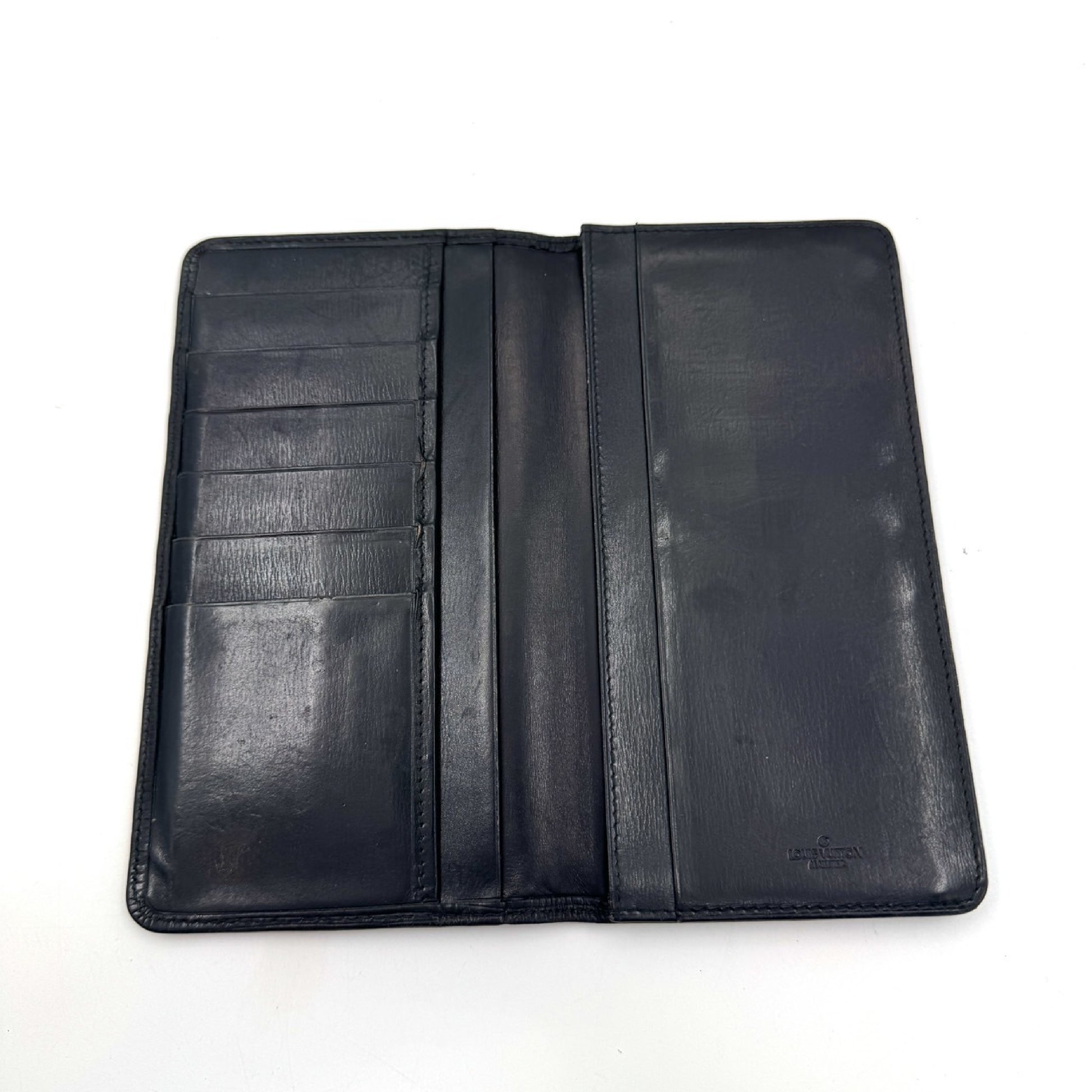 LOUIS VUITTON Epi Epi Wallet Black Wallet