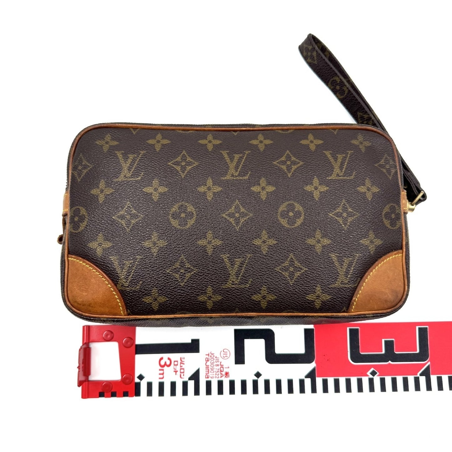 LOUIS VUITTON Monogram Monogram Dragonne PM Second Bag