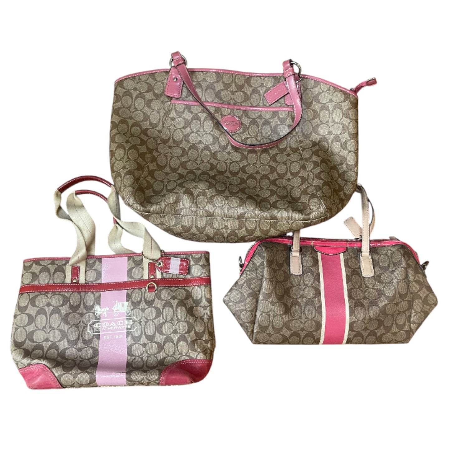 COACH Coach Tote Bag Set of 3