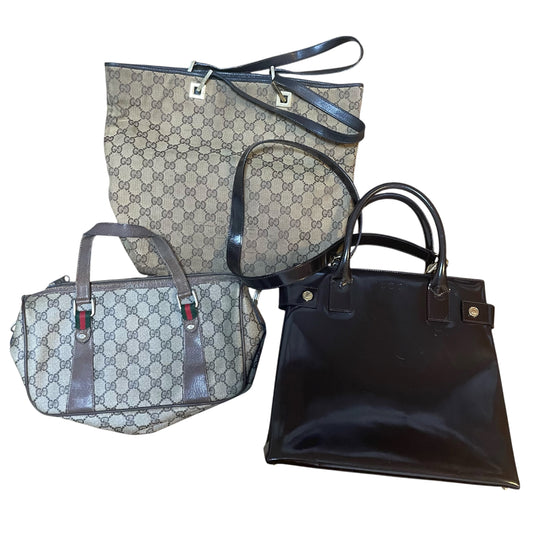 GUCCI GUCCI Gucci GG Canvas Bag Set of 3 Bags