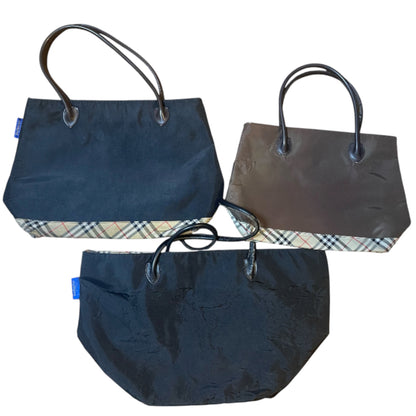 BURBERRY Nova Check Tote Bag Set of 3