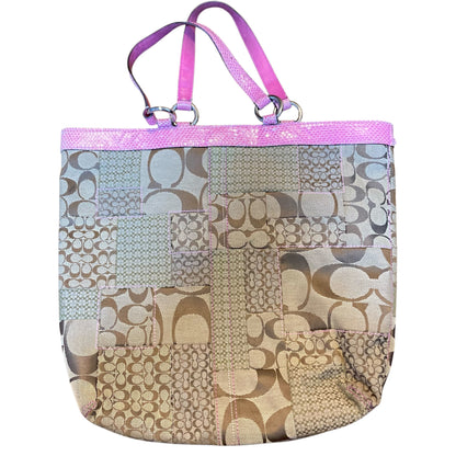 COACH COACH patchwork bag set