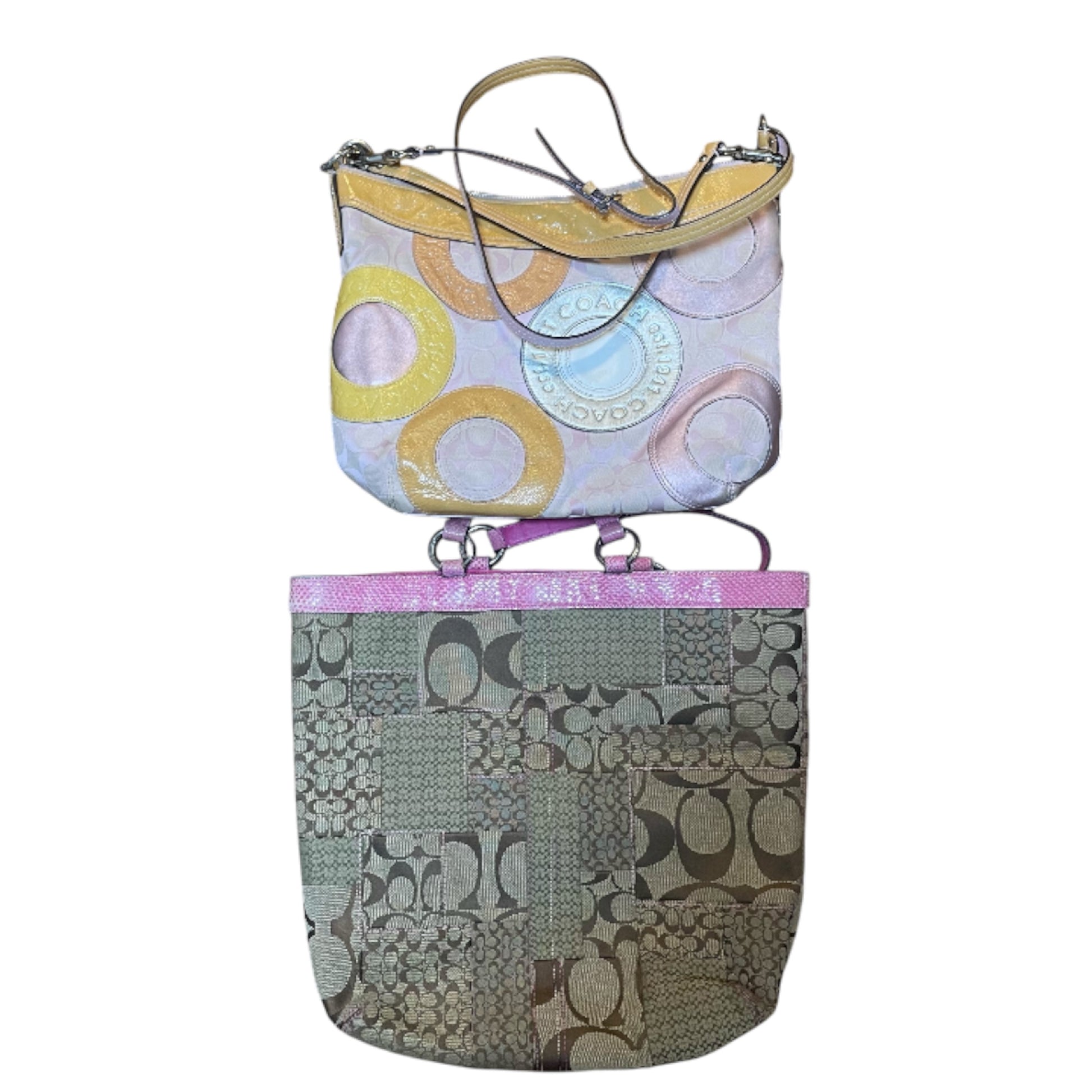 COACH COACH patchwork bag set