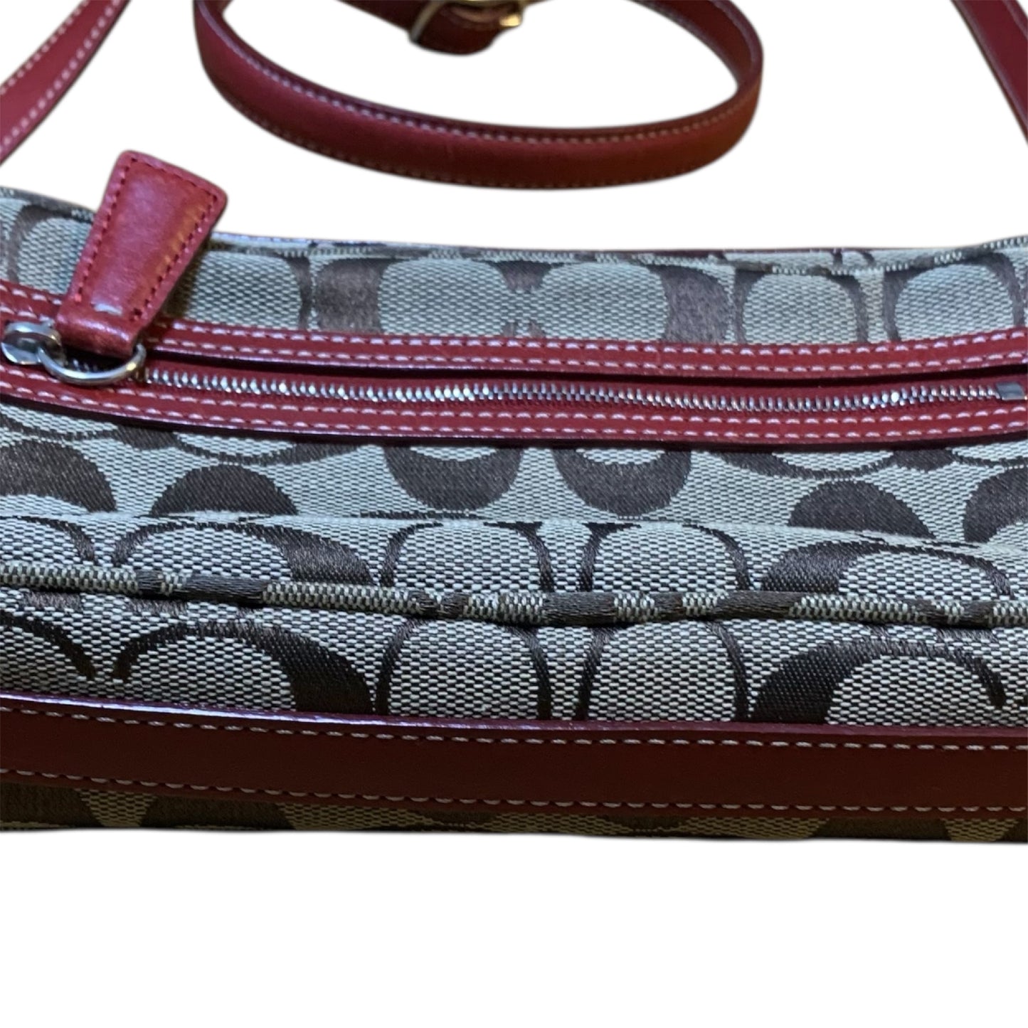 COACH Signature Coach Shoulder Bag One Shoulder Signature Shoulder Bag