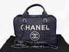 CHANEL Deauville Boston Shoulder Bag