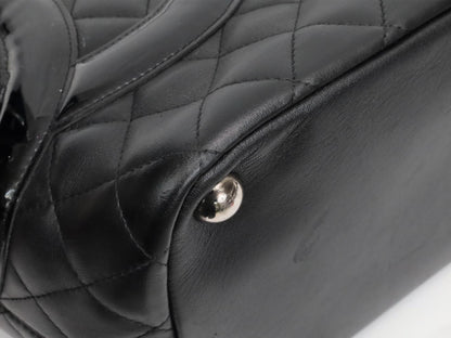 CHANEL Cambon Line Lambskin Tote Bag, No. 10